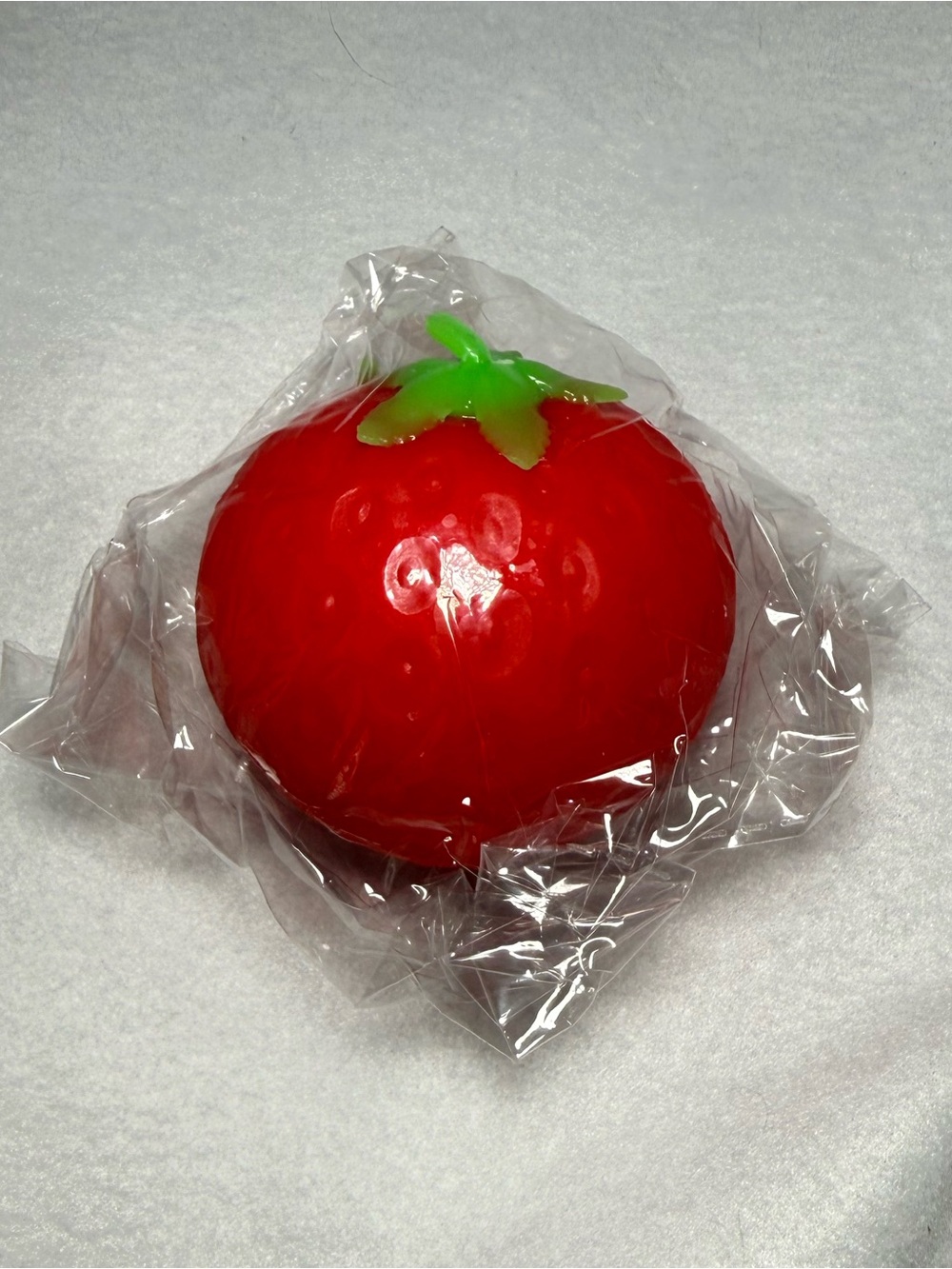Red Strawberry Squishy Sensory Fidget Toy Stress Ball